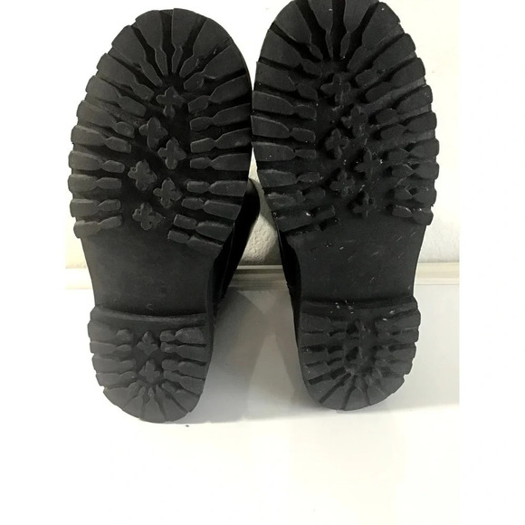 FUGGA Mens 8.5 Hunter Green Leather Boots Y2K - Picture 11 of 16